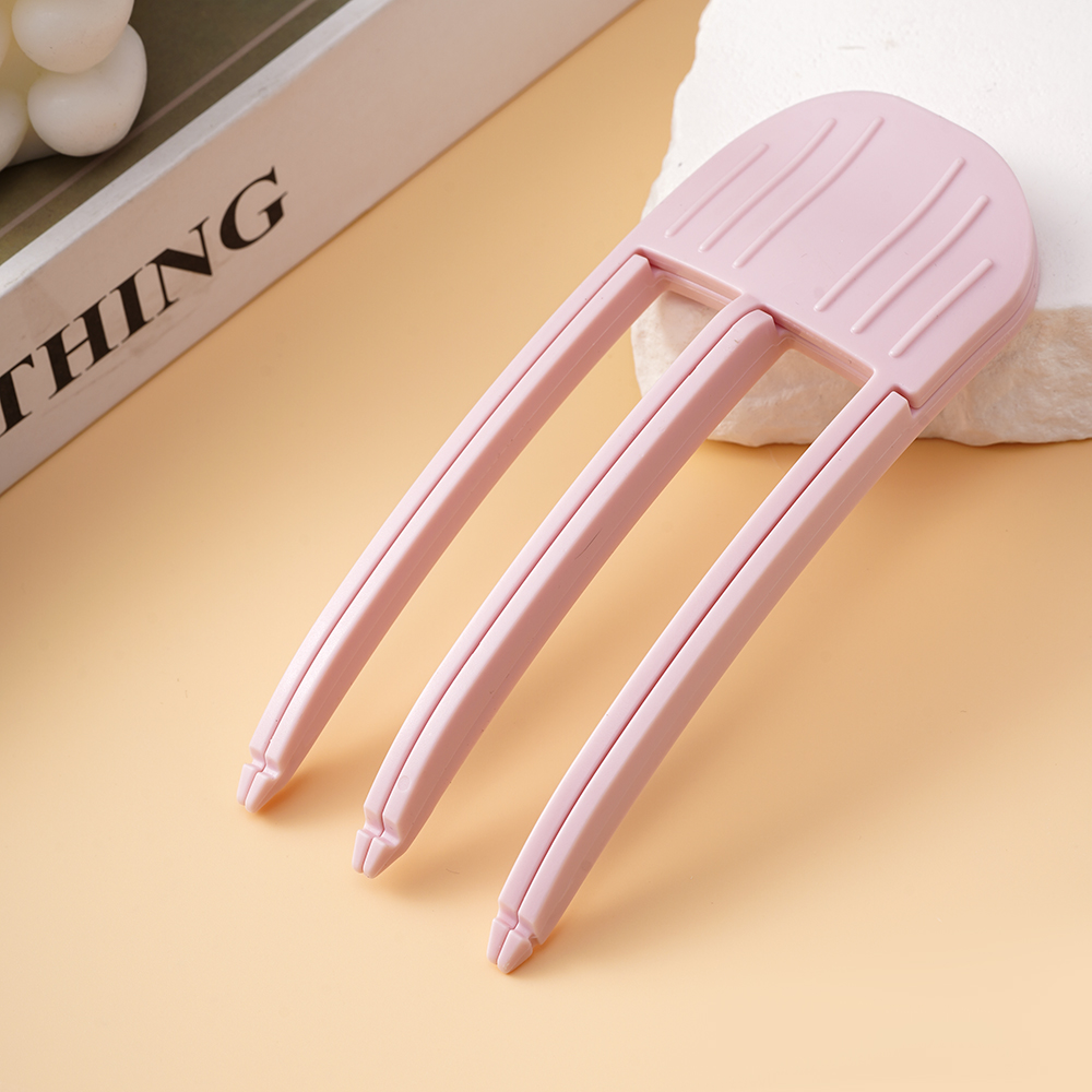 Fluffy Hairpin Curling Bangs Clips Hair Roots Volumizing Hair Clips Women Curling Fixed Shape Clips Volume Hair Roller: SKY BLUE