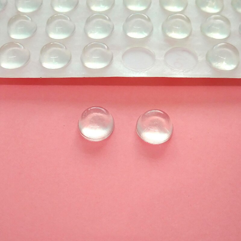 Amortisseur en Silicone souple Transparent, 20 pièces, outils de fermeture, accessoires de meubles, porte d'armoire, auto-adhésif antidérapant