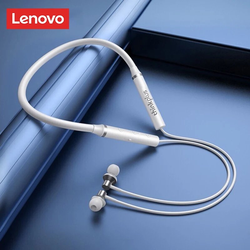 Lenovo HE05X Ⅱ Neckband Earphones Wireless Bluetooth 5.0 Earbuds Waterproof Sport Headset with Mic Magnetic Neckband Earphone