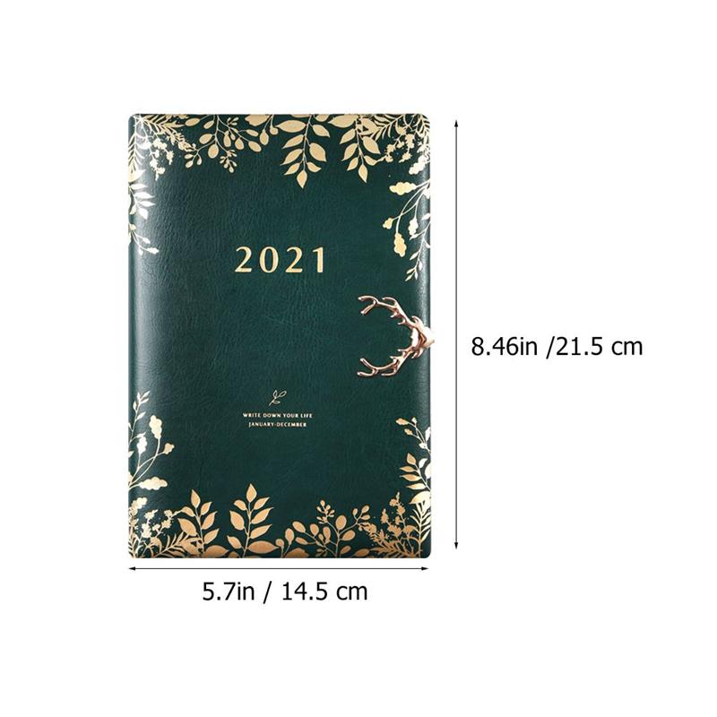Retro Planning Notebook Annual Note Book Portable Schedule Note Book