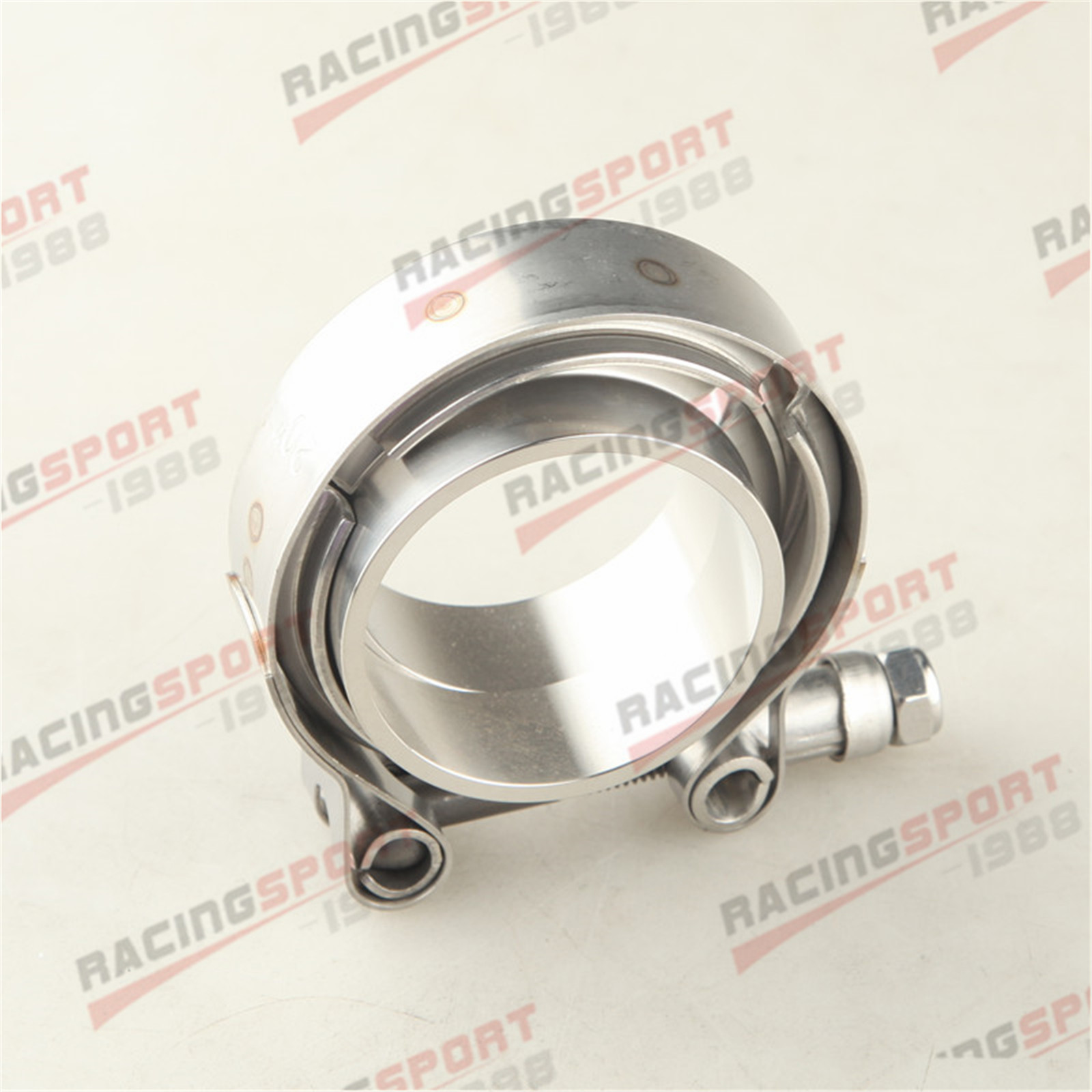 2" V-Band Vband Clamp CNC Stainless Steel Flange Flanges Kit Turbo