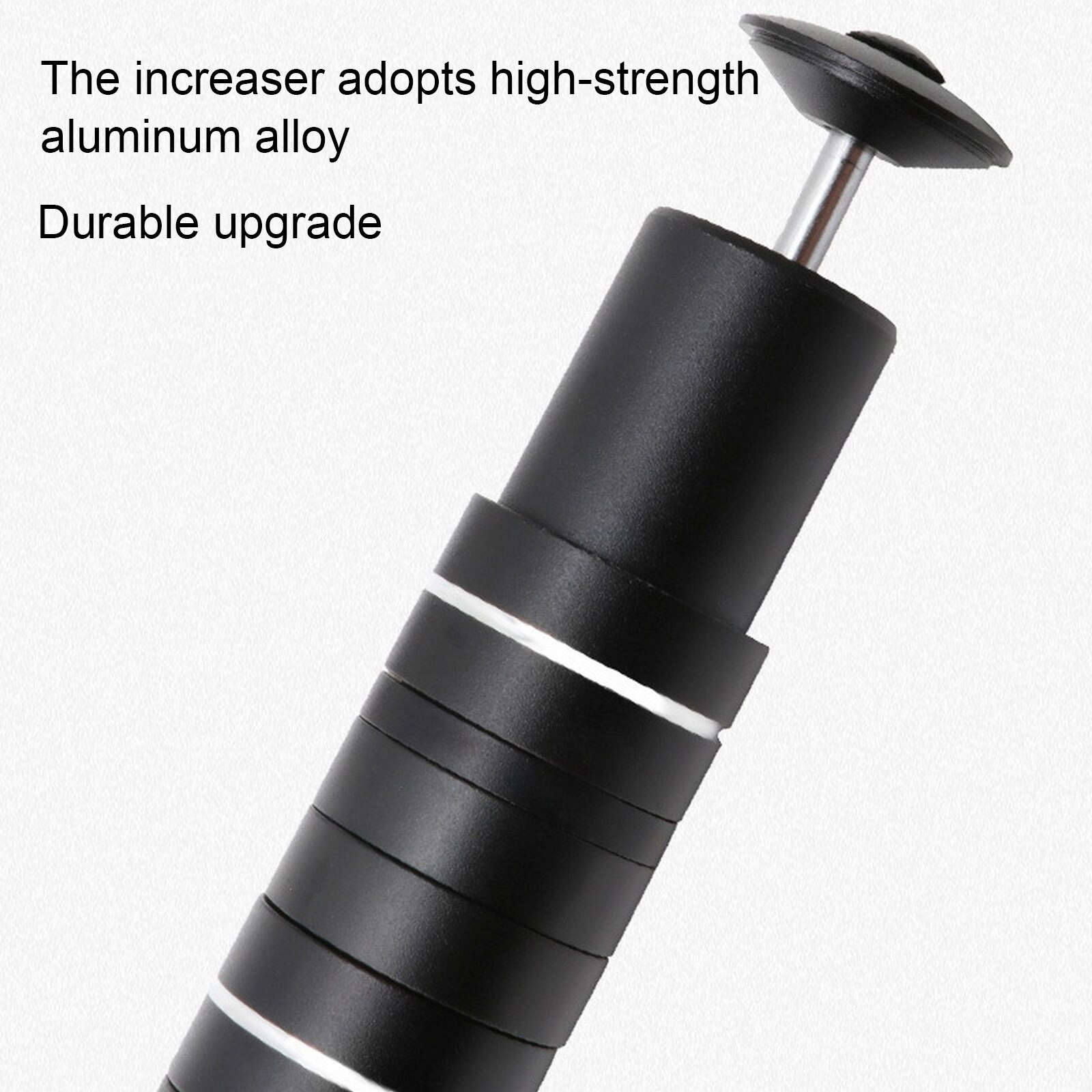 28.6mm Bike Extended Stem Aluminum Alloy Adjustable Bicycle Stem Raiser Extender Extension Stem Bicycle Replacement Parts