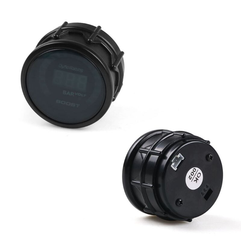 2 ''52 Mm Auto Auto Turbo Boost Gauge Meter-1 ~ 3 Bar Druk Monitor 12V W sensor