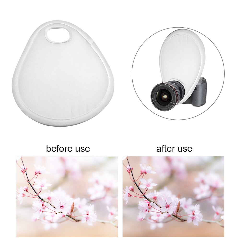Speedlight Lens Camera Accessoires Installeren Opvouwbare Lichtgewicht Wit Universele Softbox Flash Diffuser Draagbare Fotografie