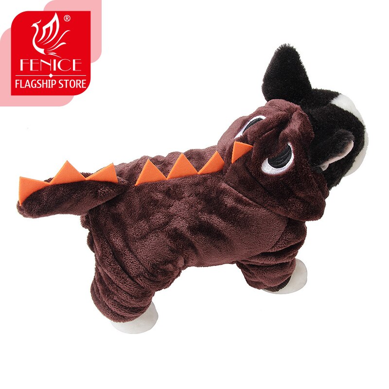 Fenice Puppy Hond Huisdier Halloween Kerst Dinosaurus Kostuum Waterdichte Jas Groene Jas Outfits Jumper Kleding Kleding