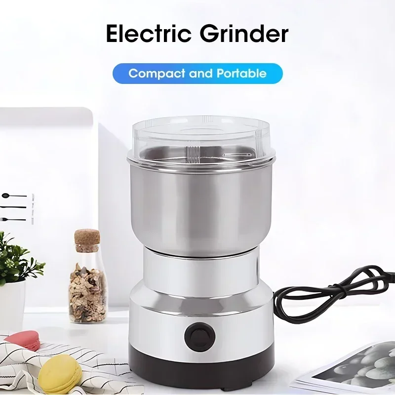 Elektrische Mühle Multifunktionale Kaffeemühle Getreide Nüsse Bohnen Gewürze Körner Mühle Machineultra-feine Babynahrungsmühle