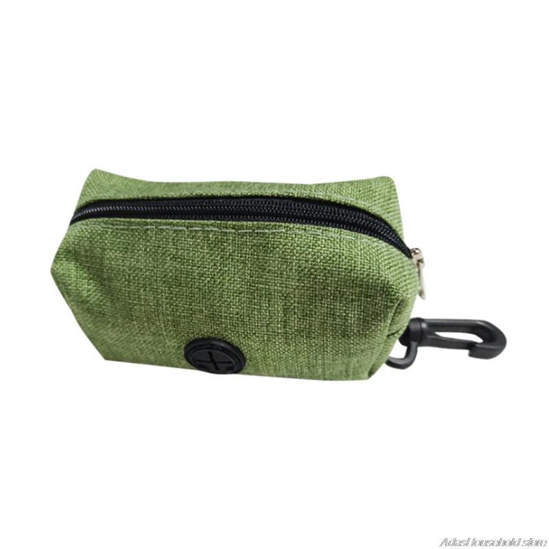 Portable Pet Puppy Cat Pick Up Poop Bag Dispenser Dog Poop Waste Garbage Holder