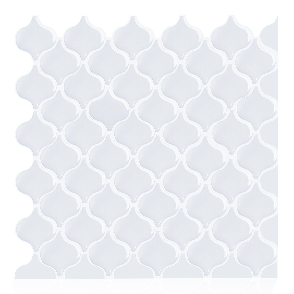 Selvklæbende mosaik backsplash gør-det-selv køkken badeværelse boligindretning vinyl peel and stick vægfliser: Mslw -514