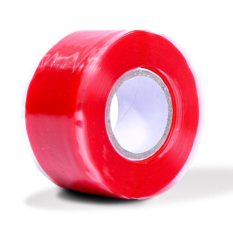 3m silikon gripetape for kajakk kano og dragebåt padleårer: Rød