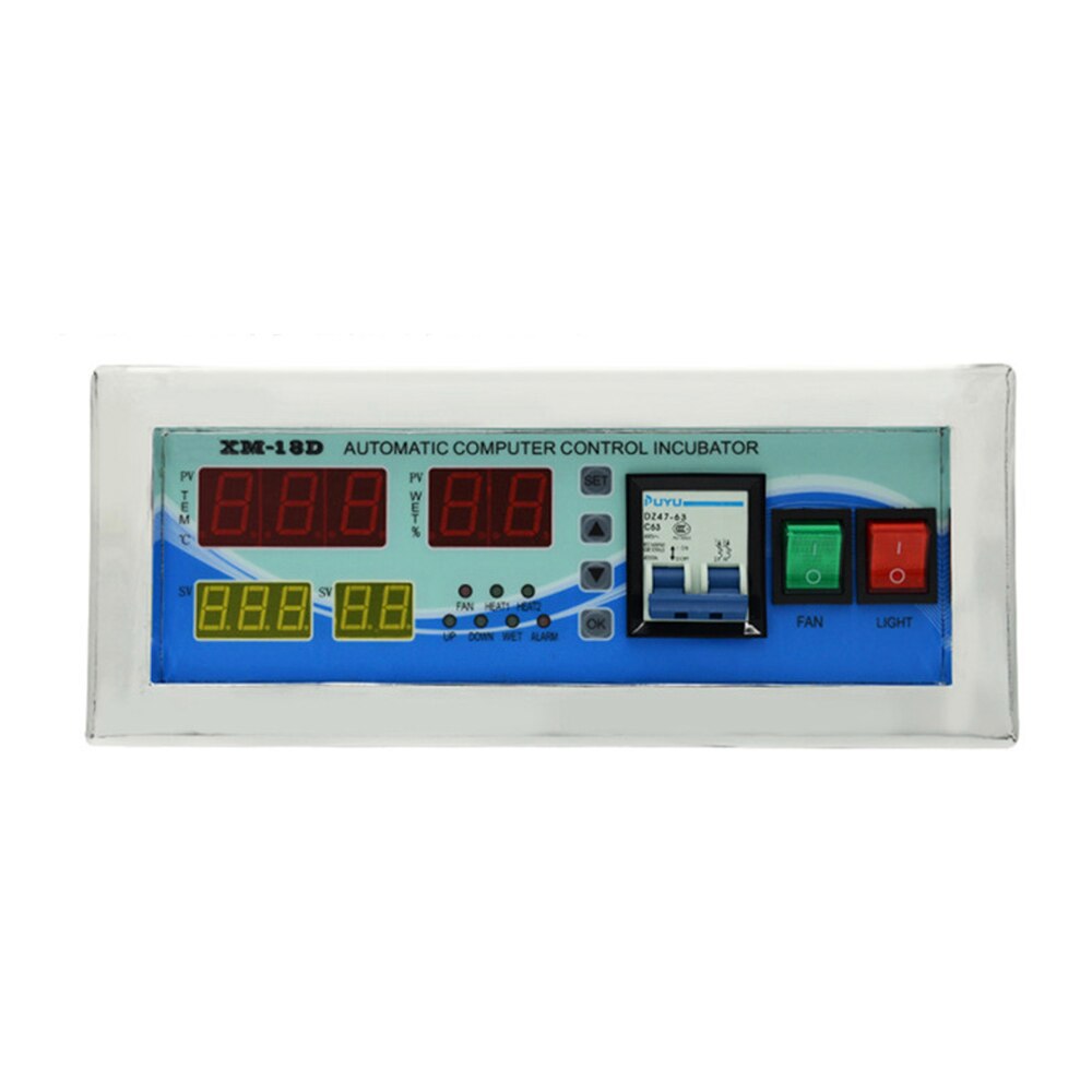 Xm-18d Automatic Computer Control Incubator 220v Ac Small Incubator Controller Temperature And Humidity Sensor Chicken Hatching
