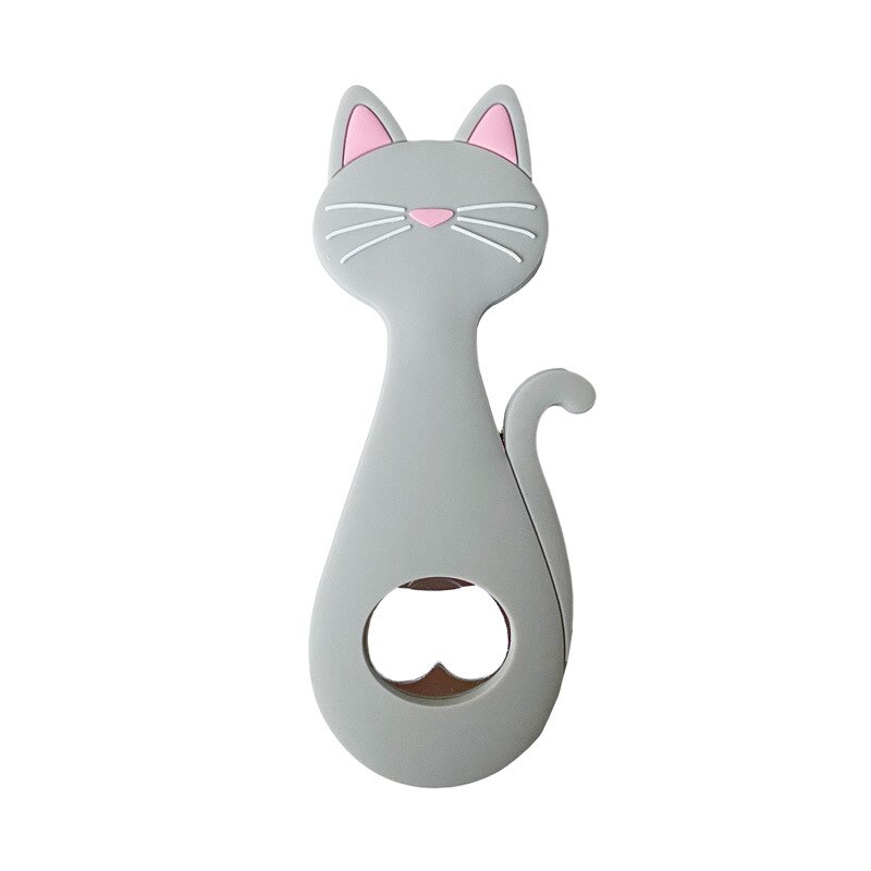 Simpatico gatto magnetico birra bottiglia di vino carta apribottiglie anello utensili da cucina accessori gadget forniture forniture per la casa impostato di dispositivi: C