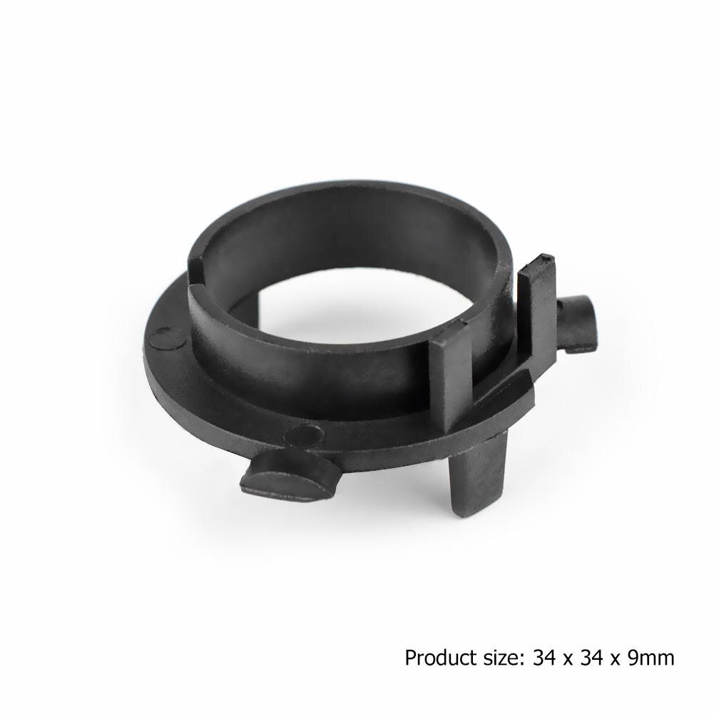 1Pair H7 LED Headlight Bulb Base Adapters Holders Retainers for Hyundai Kia