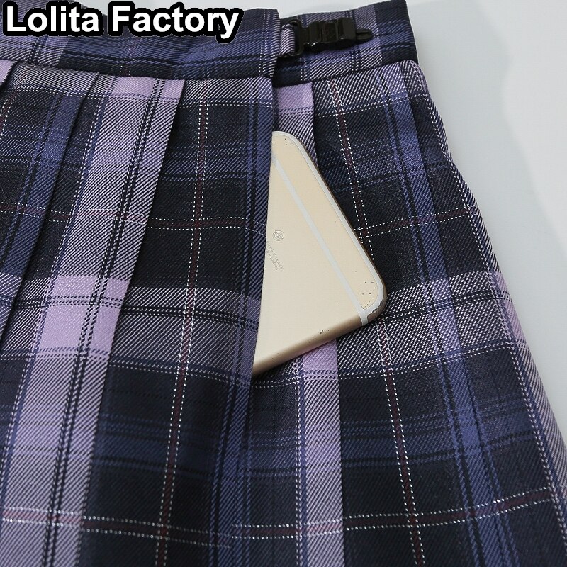 Uniforme d&#39;écolière japonaise pour filles, jupes plissées, chemise brodée harajuku, ensemble de cravate, uniformes JK Sexy pour femmes