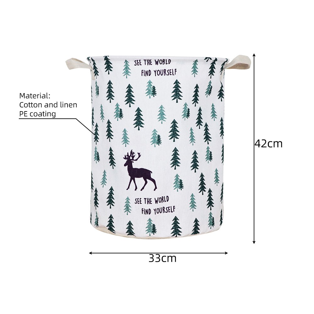 Portable Wall Hanging Laundry Basket Underwear Socks Barrel Bucket Clothing Storage Bag Foldable Bathroom Laundry Organizer: D