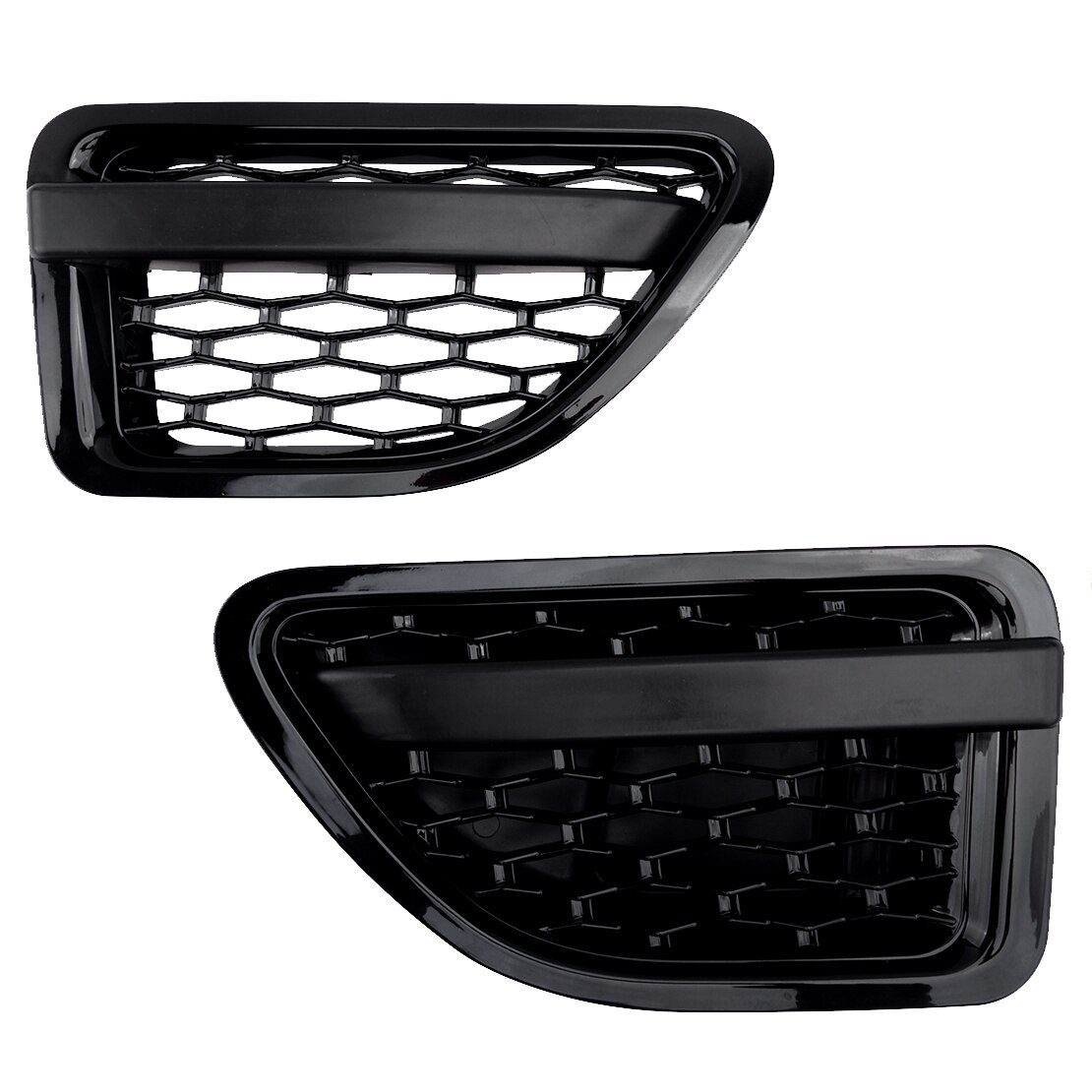 1 par bil framsida dörr stänkskydd ventilationsgaller passande för land rover range rover sport 2005 2006 2007