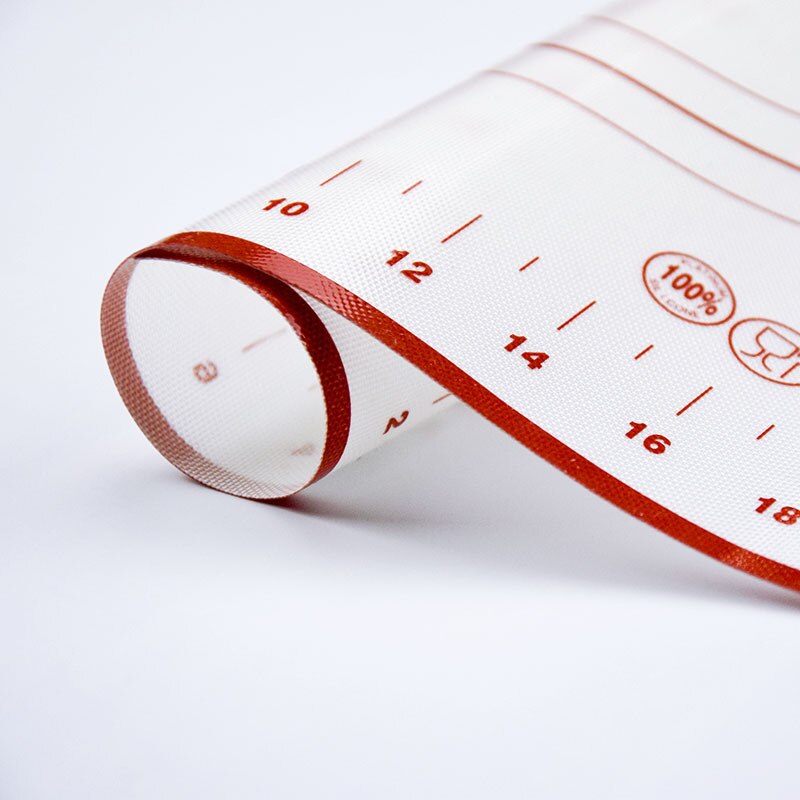 Silicone Baking Sheet Rolling Dough Pastry Cakes Bakeware Liner Pad Mat Oven Pasta Rolling Pins & Pastry Boards Fiberglass