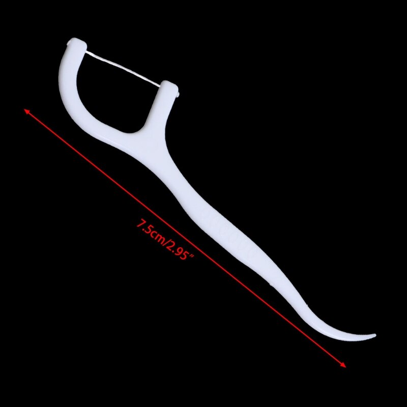 Fil dentaire, 50 pièces, cure-dents, soins buccaux, 40jd
