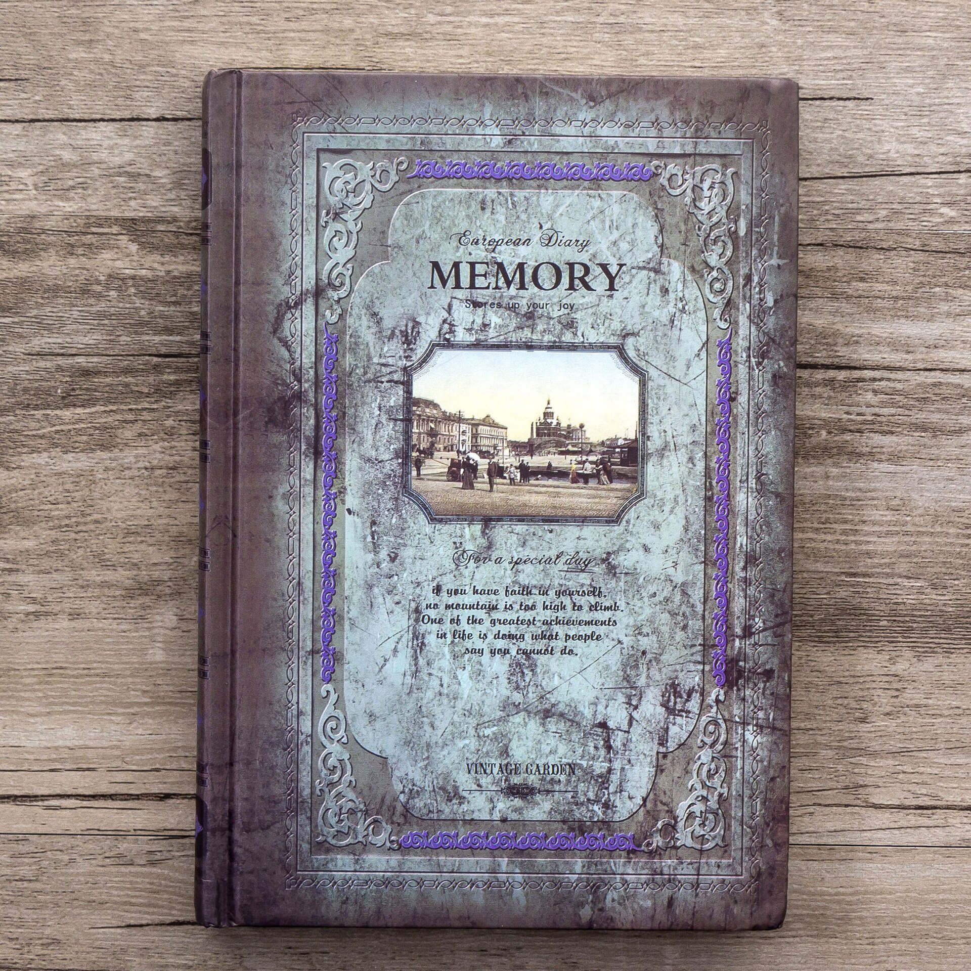 Memory Planner Magic Book Old Diary A5 Calendar Office Stationery Back-to-school: Blue