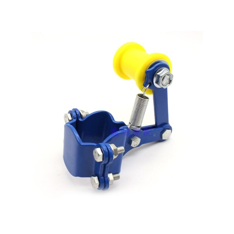 Motorcycle Chain Tensioner Motocross Automatic Adjuster Chain Roller Tools: Blue