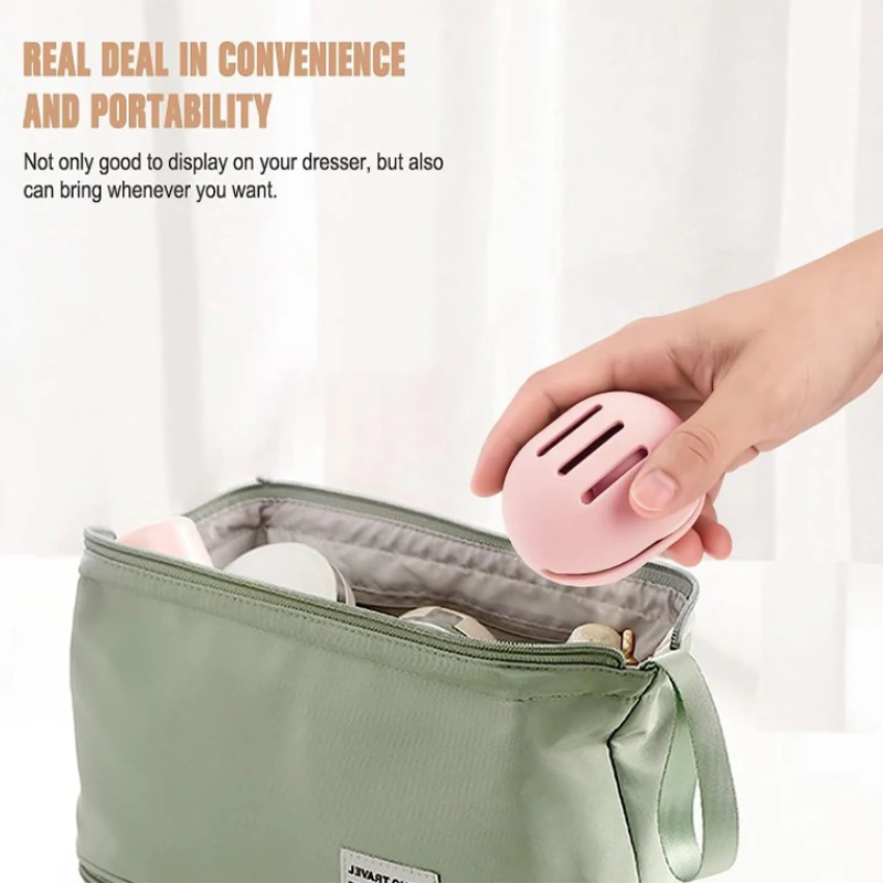 1PC porta spugna per trucco custodia ecologica in silicone multi-foro per spugna di bellezza custodia da viaggio protettiva per soffio cosmetico