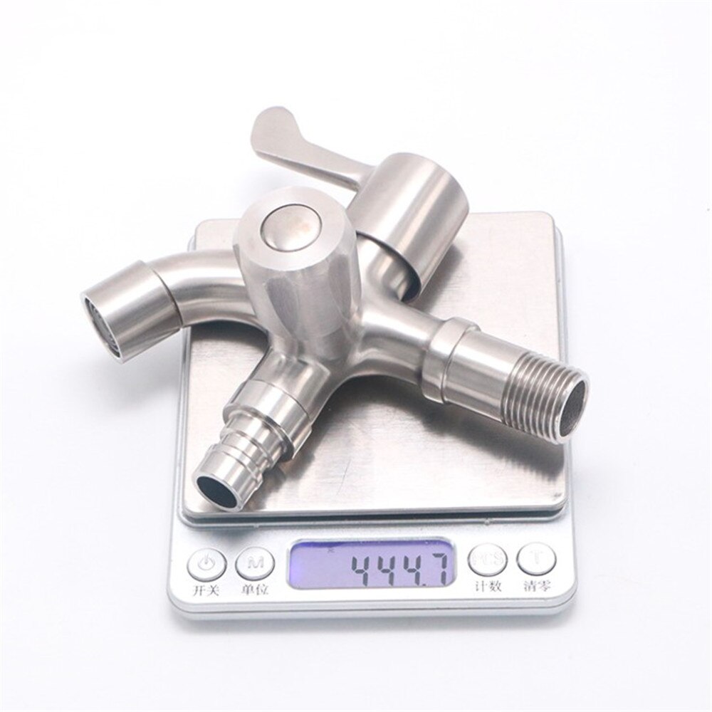 Dual holder dual hole Multifunctional washing machine faucet 304 stainless steel ceramic spool G1/2 wather faucet bibcock