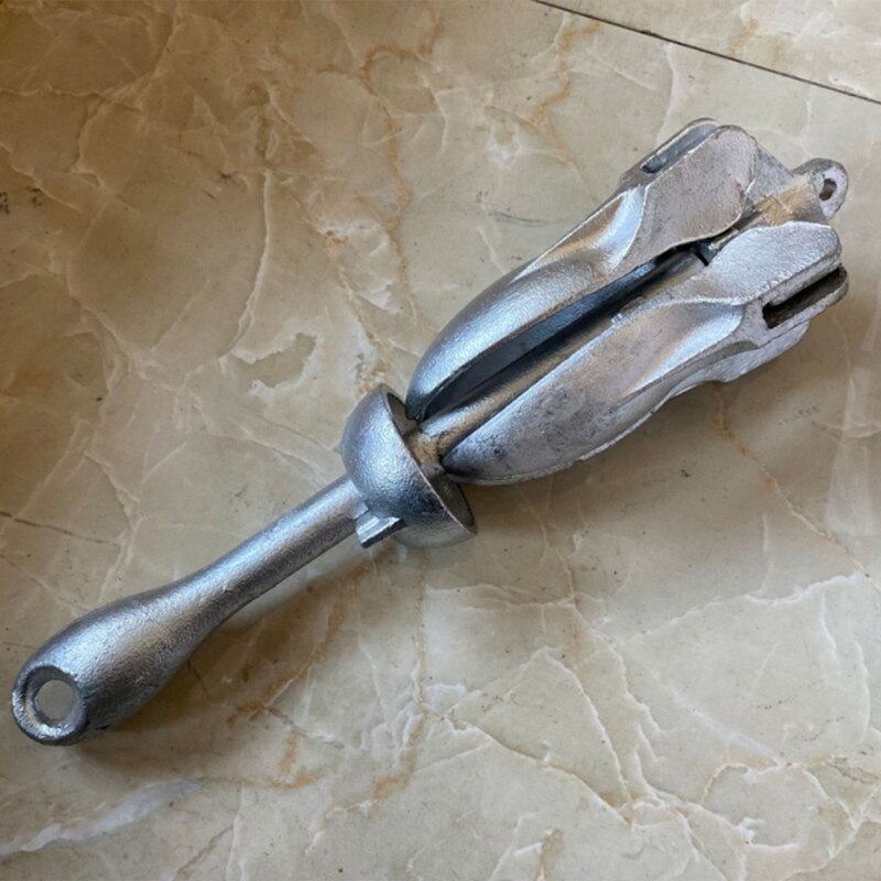 Stainless Steel Durable Docking Hardware Boat Folding Grapnel Anchor for Boat Marine Yacht,1.5KG
