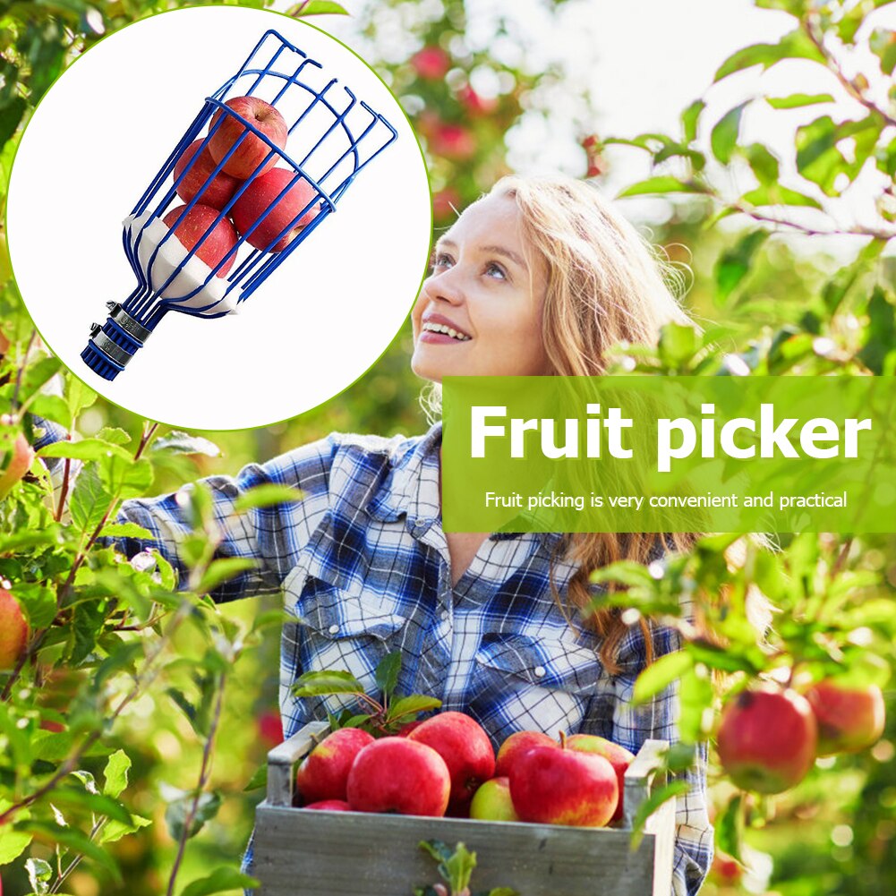 Carbon Steel Farm Garden Tools Fruit Picker Head C... – Vicedeal