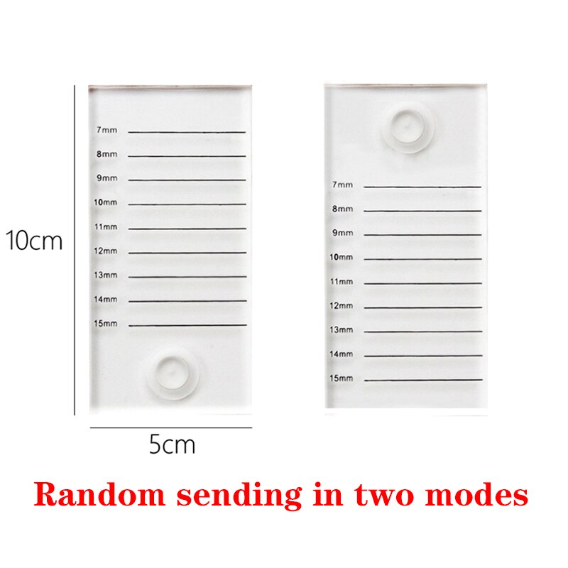 False Eyelash Extension Stand Pad Pallet Lashes Holder Lash Extension Supplies With Tick Mark Blossom Cup Lash Extension Tools