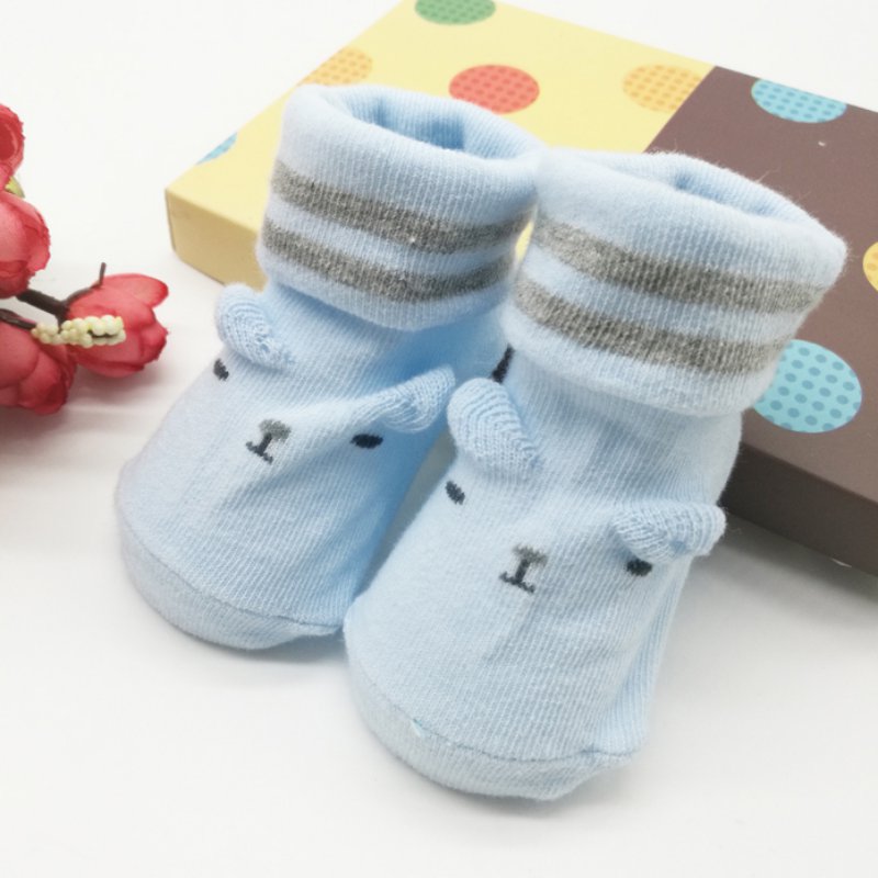 Neugeborenen Unisex Mädchen Jungen Socken Baby Socken Niedlichen baby rutsch Ersten Wanderer recien nacido neonato