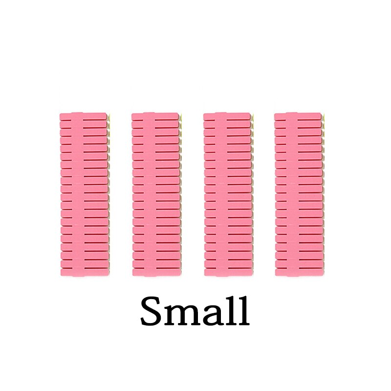 4pcs/lot Adjustable Drawer Separator Plastic DIY Divider Clapboard Household Space-saving Tool Underwear Socks Storage Organizer: Red