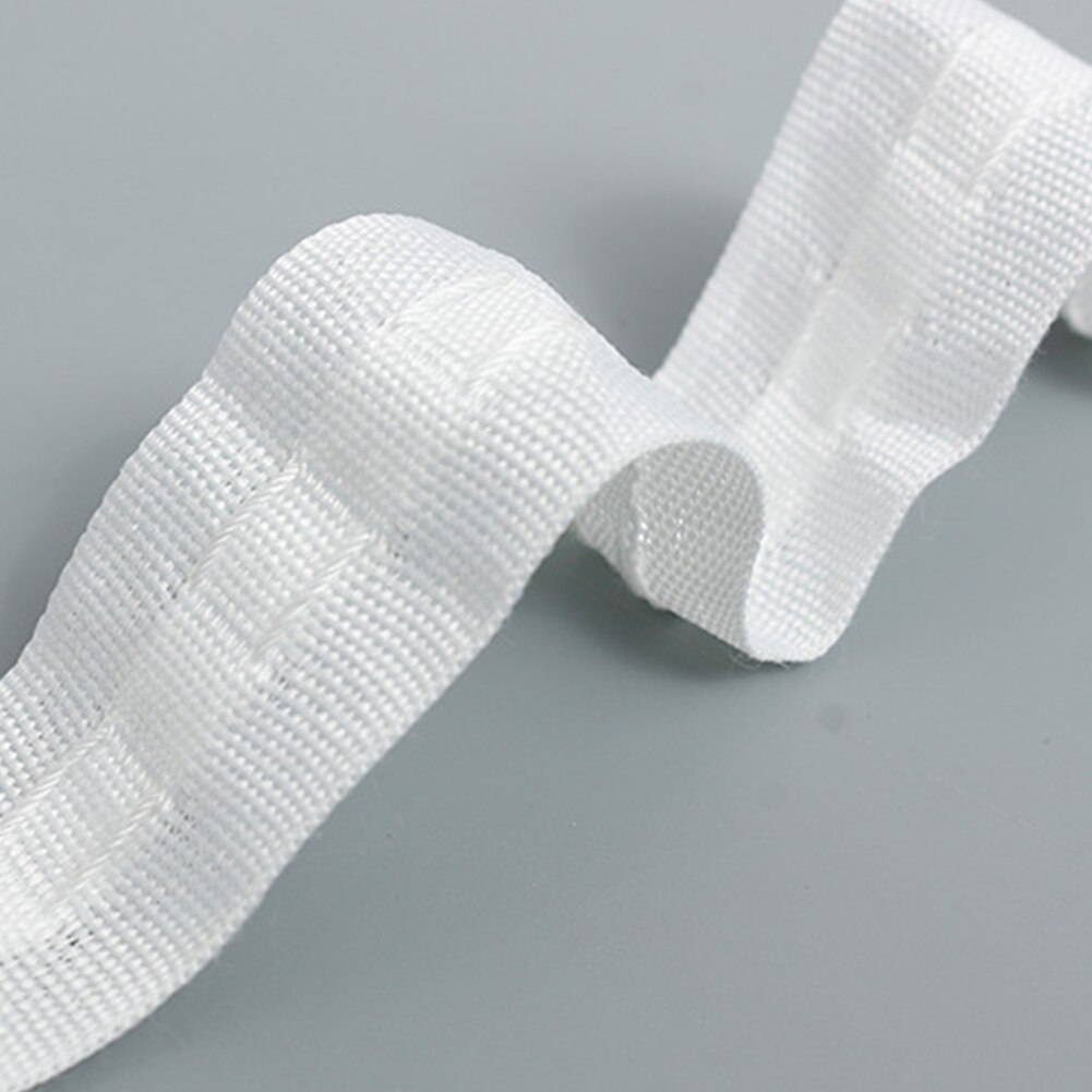 30mx3cm Curtain Heading Tape Strong Toughness Lightweight DIY Home Knit Craft Supply Accessories No Odor Pleat Shading Narrow