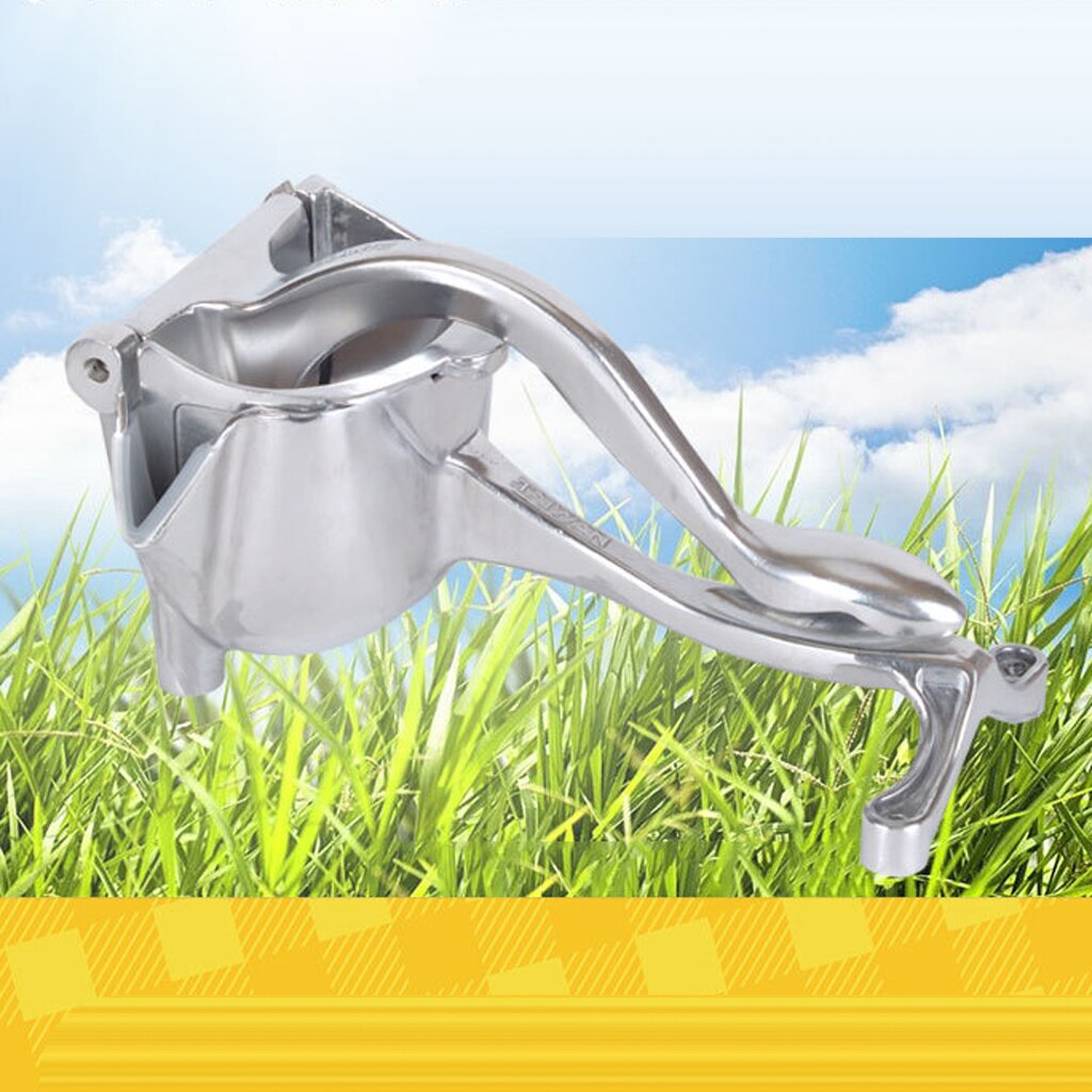 Aluminium Kitchen Lemon Lime Squeezer Juicer Press Tool 5 Colors: Silver