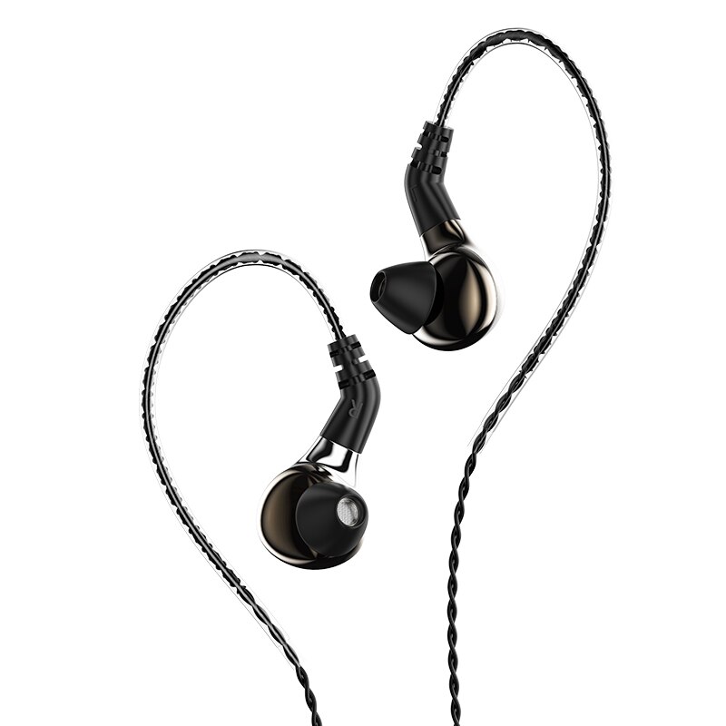 Ak BLON-03 BL-03 bl03 nova cor 10mm diafragma de carbono driver dinâmico no ouvido fone alta fidelidade dj esporte fones: Gun no mic