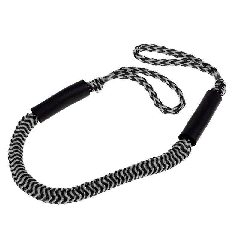 Bungee Boat Dock Line Mooring Rope Boat Accessories Docking Lines Dock Line for Boats Kayak Jet Ski 2 PCS