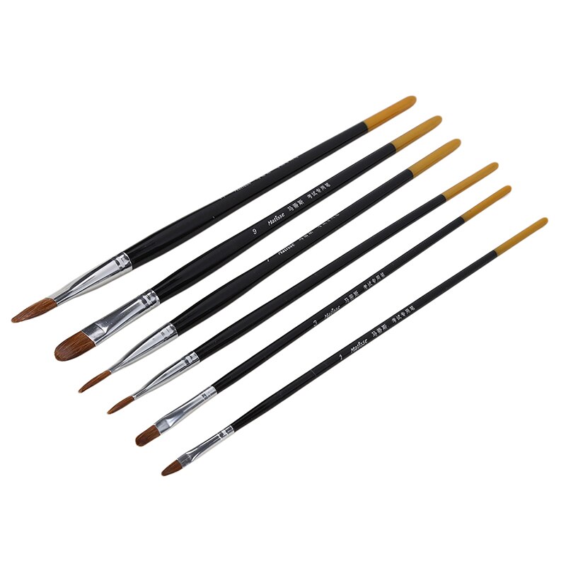 Legno Acquerello Pennello Da Disegno Pittura Rifornimenti di Arte della Penna Della Spazzola Artista Pennelli Pittura A Olio Vernice Acrilica spazzola impostato