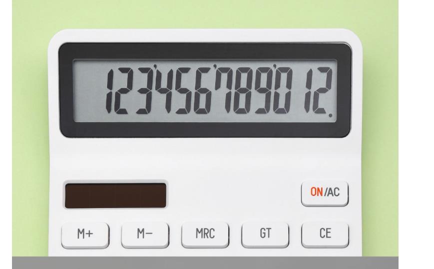 Office Desktop Calculator Photoelectric Dual Dive 12 number display automatic shutdown calculator for office finance