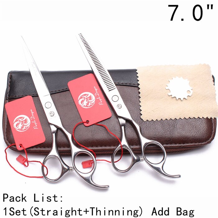 Z1006 7" Stainless Hair Scissors Thinning Shears Cutting Scissors Hairdressing Scissors Haircut Shears: Z1006 Yin D 7YY