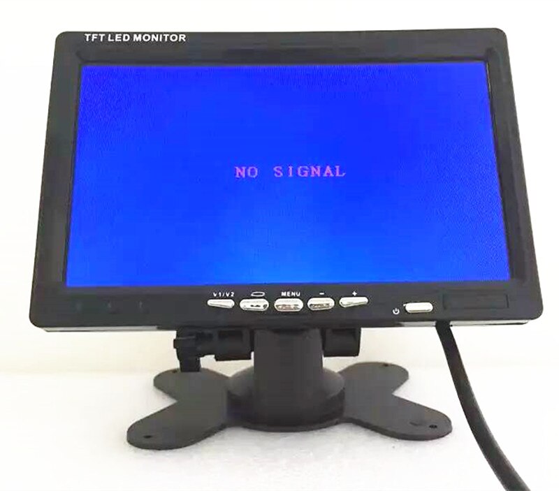 2 CH Input 7 Inch LCD Monitor For CCTV Camera