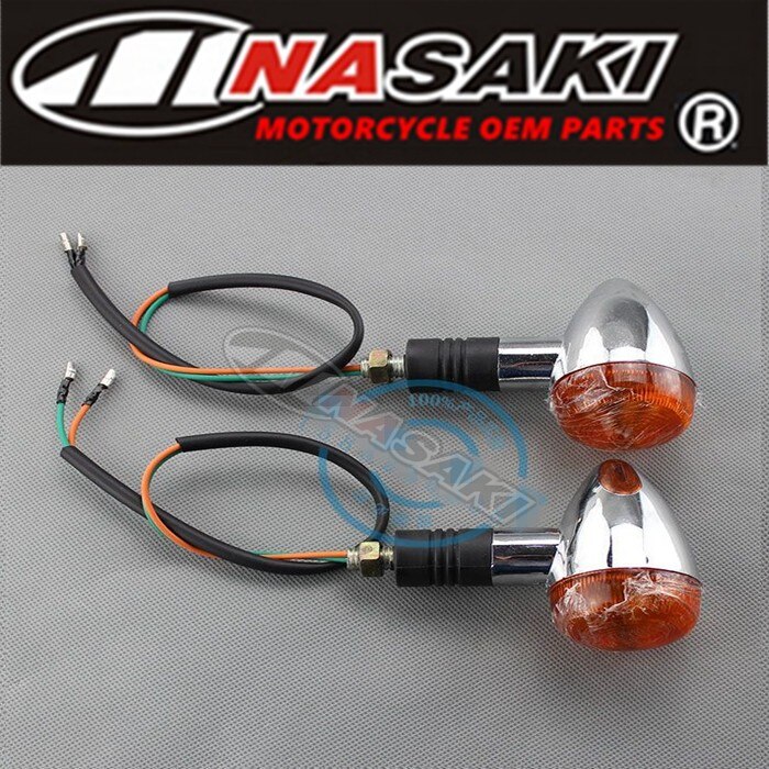 Xv250 motoraccessoires richtingaanwijzers voor yamaha motorfiets  xv250 richtingaanwijzers 250cc veiligheidssignaalindicatoren