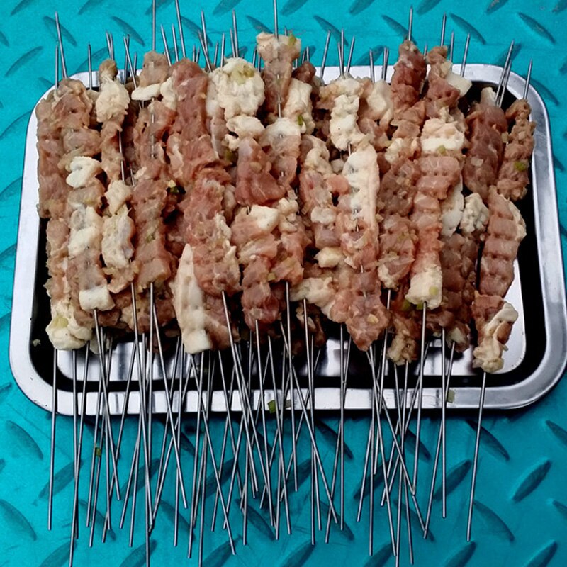 49 fori Carne Spiedo kebab creatore Macchina Scatola di Carne di Manzo creatore griglia barbecue Accessori Da Cucina barbecue Strumenti per il Campeggio