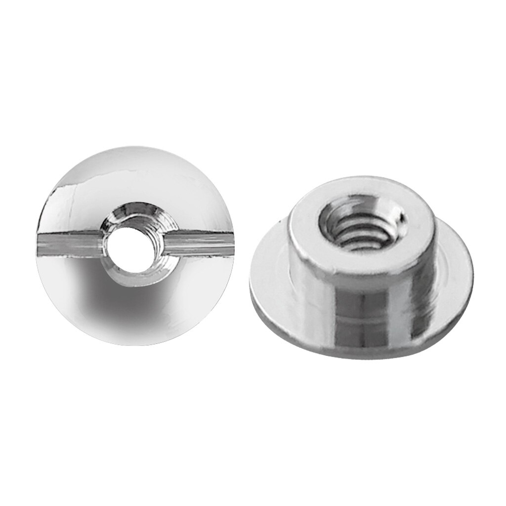 2Pcs Duiken Dive Cilinder Tank Klep, Handwiel Moer 3/16 "-24 Draad, Vervanging Moer