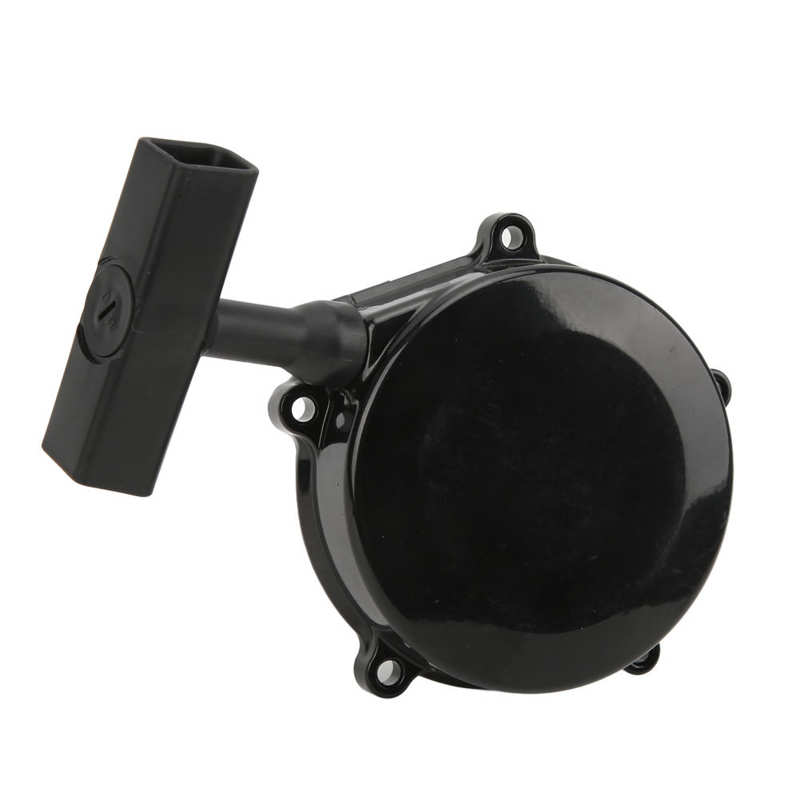Pull Start Assembly Recoil Starter Black for Motorcycle