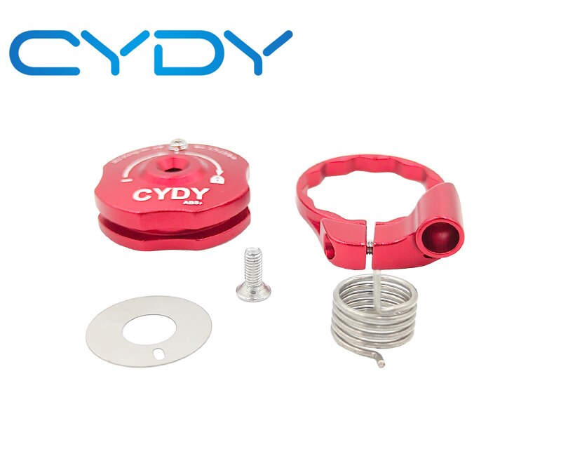 CYDY – loquet de fourche de vélo, verrouillage à distance Manitou ABS + levier de commutation Comp/Machete/Pro/R7 26 27.5 29er, Suspension de fourche de vtt: CYDY ABS Red