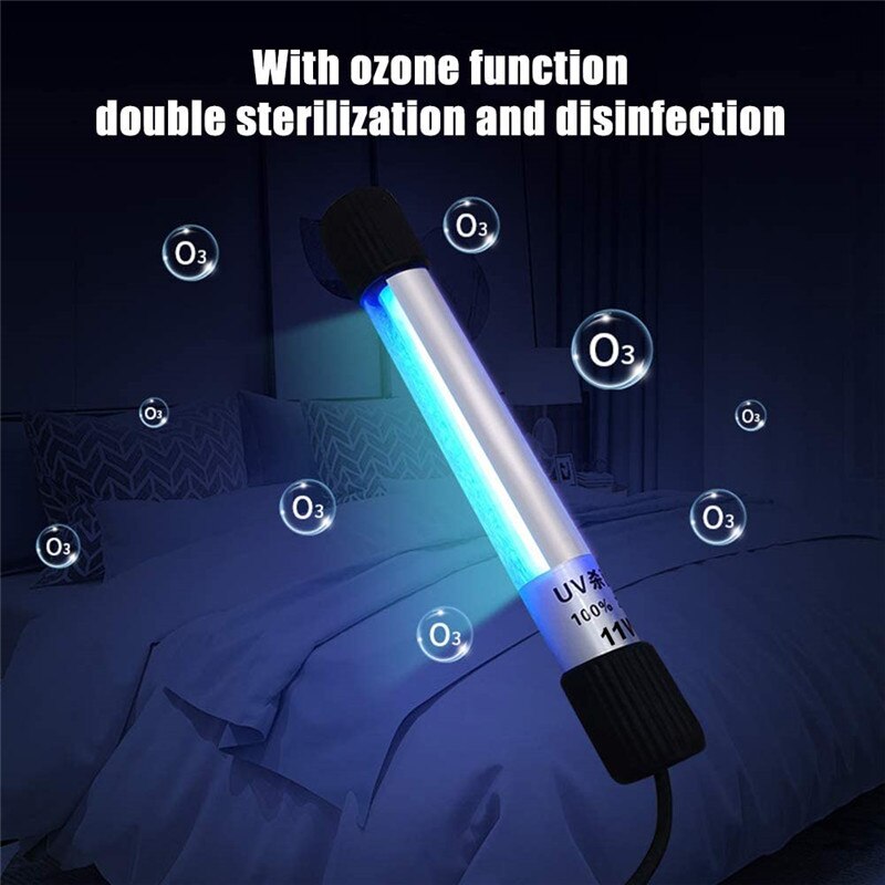 20W 254nm Ultraviolet stérilisateur lampe UV désinfection lumière haute Ozone UVC lampe germicide tuer les germes Virus Ozone lampe