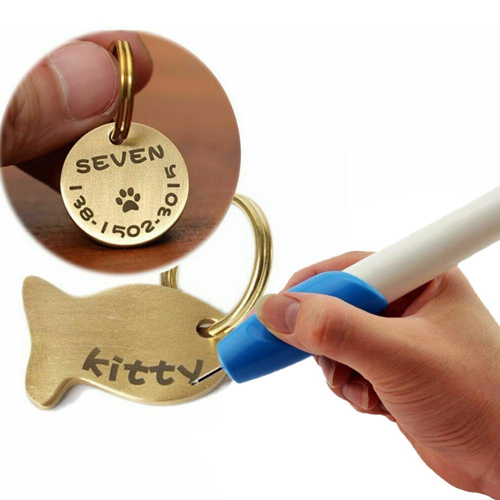 Elektrische Mini Graveren Pen Machine Beitel Woord Marker Lederen Corroderen Metalen Carving Tool Plotter Snijden Glas Graveur V7e7