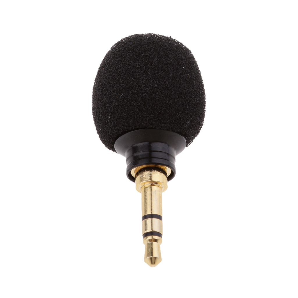 Micrófono Mike con sonido condensador Mini, Conector Mono/estéreo/estándar de 3,5mm para amplificador de grabación de voz, teléfonos móviles