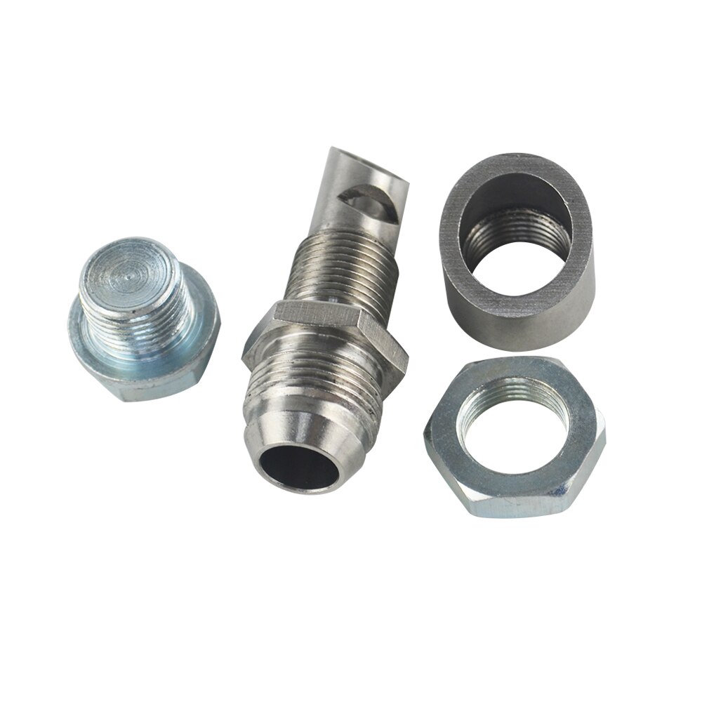 Wlr Racing-Rvs Uitlaat Vacuüm Kit Vangst Kan Vent E-VAC Scavenger Kit Bevat T304 Ss E-VAC Fitting