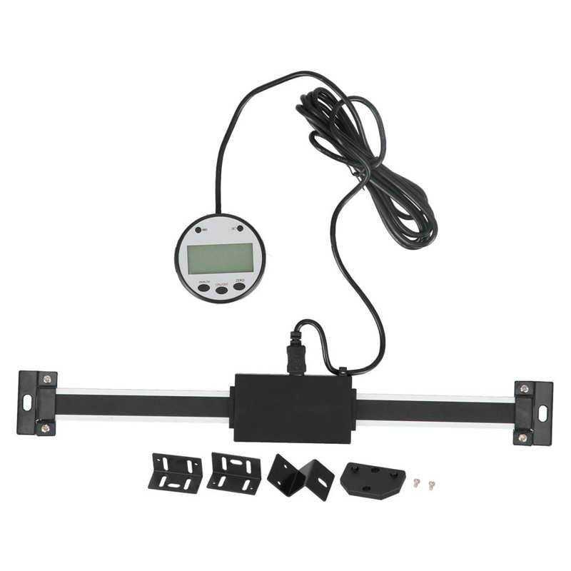 Positionsanzeigen linear 0,01mm Genaue Digitale Anzeige Tragbare Elektronische für Drehmaschinen: 0-200mm