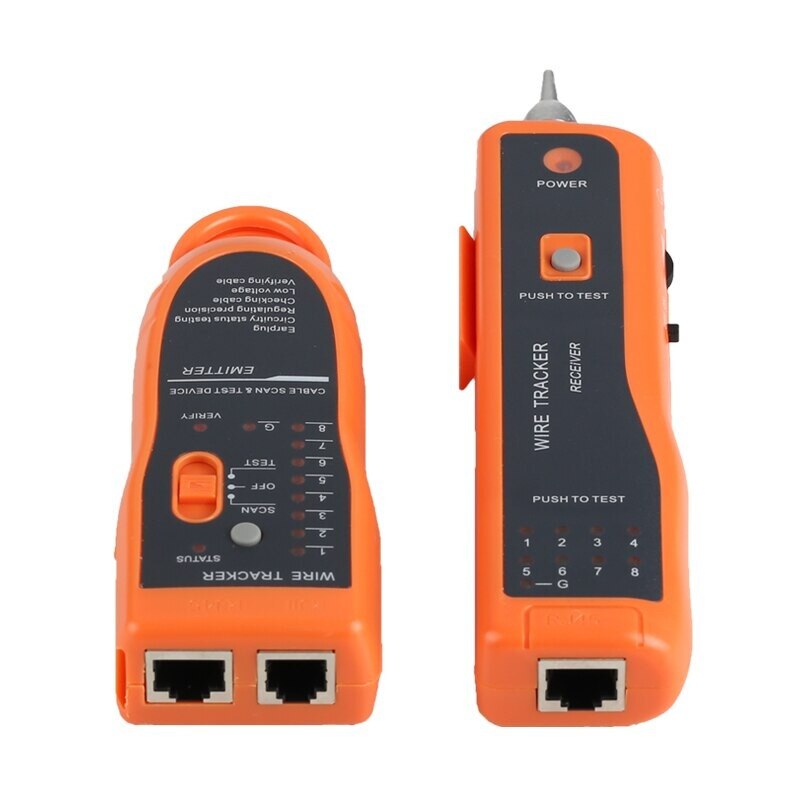 Lan Netwerk Kabel Tester Cat5 Cat6 RJ45 Utp Stp Detector Line Finder Telefoon Wire Tracker Tracer Diagnose Tone Tool kit