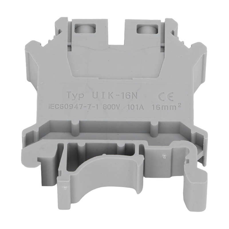 Terminal Block Din Rail Terminal Blocks Die Casting for Home for Factory for Electrical Connection